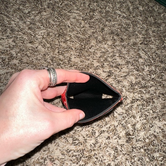 Cheers Yall Red Koozie with small front pocket - Picture 3 of 4